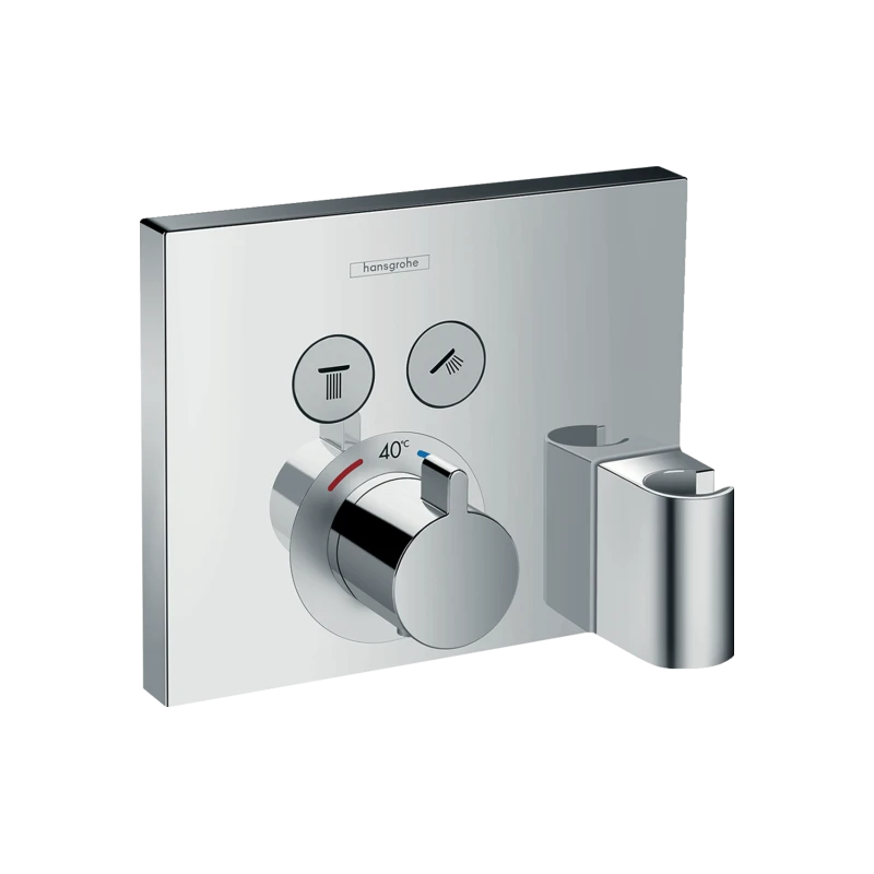 Hansgrohe Set Mitigeur Thermostatique ShowerSelect Encastré 2 S Fixfit Et Porter 1 Hansgrohe Set Mitigeur Thermostatique ShowerSelect Encastré 2 S Fixfit Et Porter