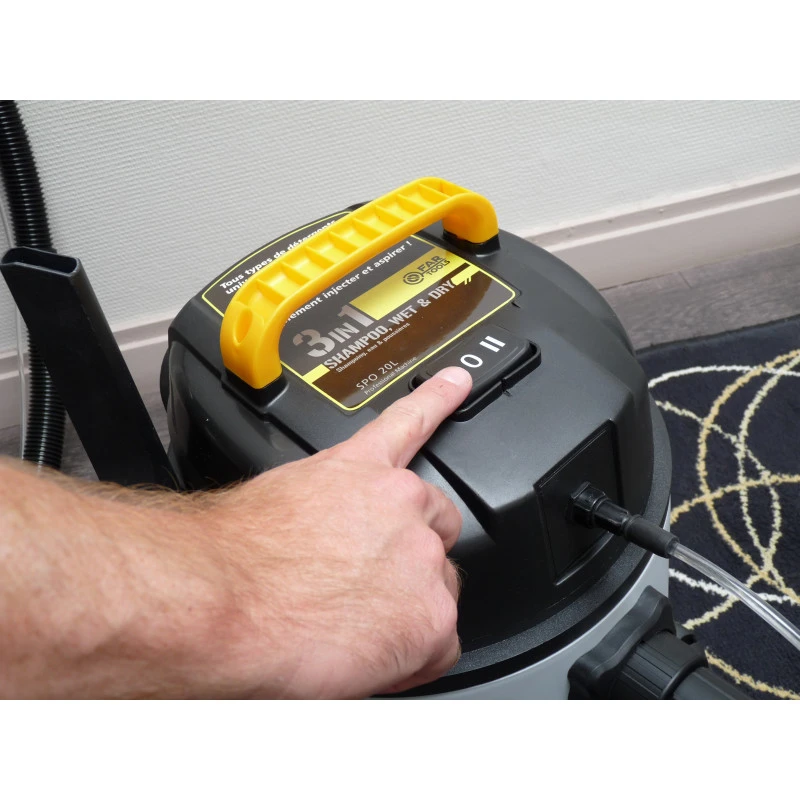 Shampouineuse, Aspirateur Eau Et Poussières 20 L 1250 W SPO 20L 2 Shampouineuse, Aspirateur Eau Et Poussières 20 L 1250 W SPO 20L – Image 2