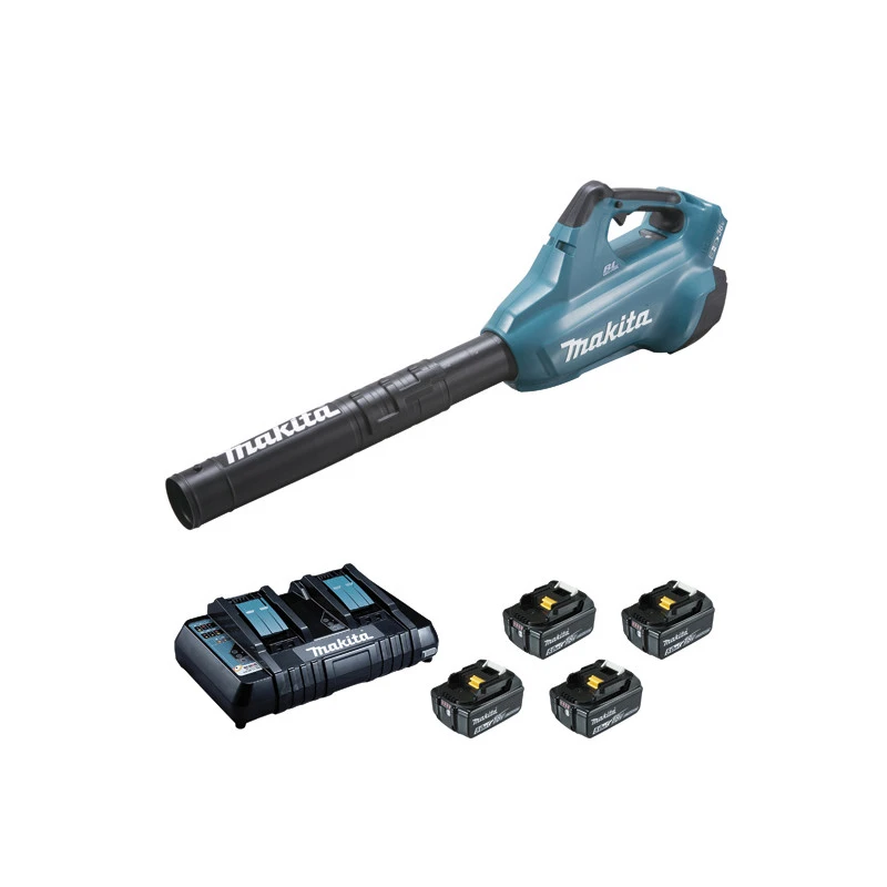 Makita Souffleur 36 V Li-Ion 5 Ah Avec 4 Batteries 54 M/s DUB362PT4 1 Makita Souffleur 36 V Li-Ion 5 Ah Avec 4 Batteries 54 M/s DUB362PT4