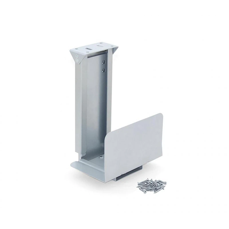 Emuca - Support En Acier Pour Unité Centrale CPU Charge Maxi 12kg Finition Aluminium - 6216925 1 Emuca - Support En Acier Pour Unité Centrale CPU Charge Maxi 12kg Finition Aluminium - 6216925