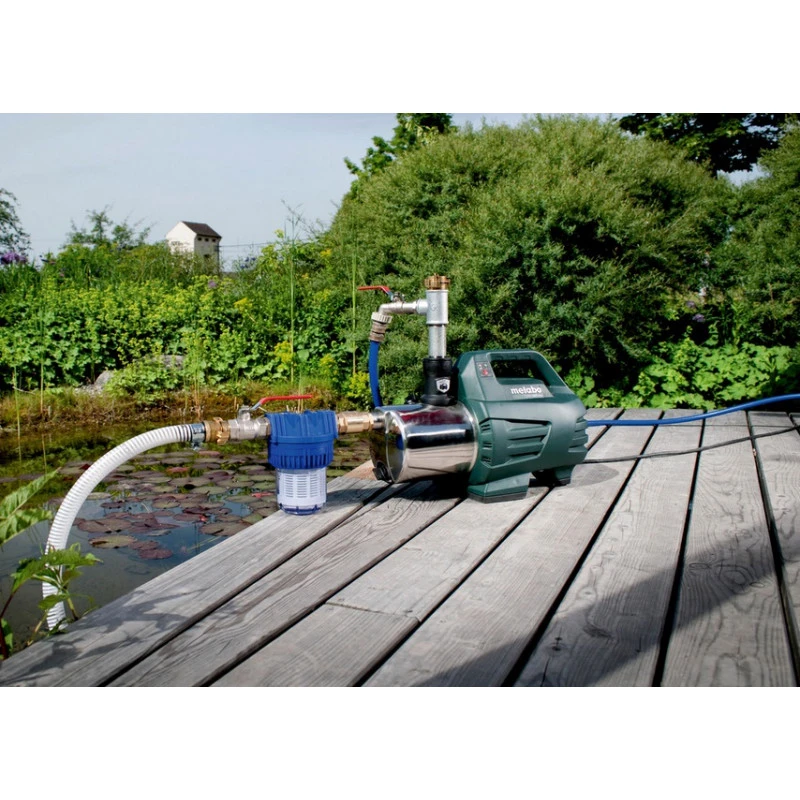 Metabo Surpresseur 1300 W 6000 L/h Hauteur D'aspiration Max:8 M HWA 6000 Inox 2 Metabo Surpresseur 1300 W 6000 L/h Hauteur D'aspiration Max:8 M HWA 6000 Inox – Image 2