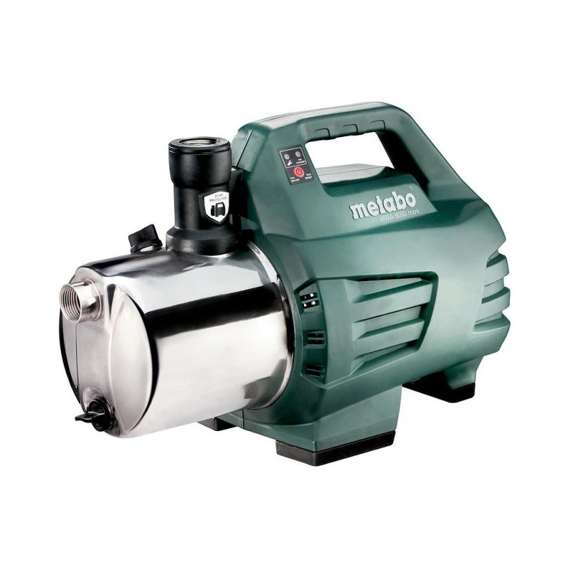 Metabo Surpresseur 1300 W 6000 L/h Hauteur D'aspiration Max:8 M HWA 6000 Inox 1 Metabo Surpresseur 1300 W 6000 L/h Hauteur D'aspiration Max:8 M HWA 6000 Inox