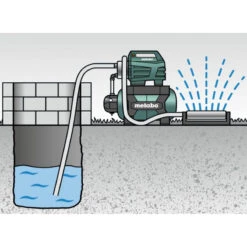 Surpresseur HWW 4500/25 Inox Plus 1300W 4,8bar 24L Metabo -Kobleo surpresseur hww 4500 25 inox plus 1300w 4 8bar 24l metabo 2