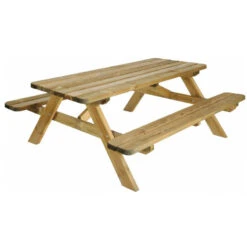 Table Pique Nique Robuste En Bois 180cm Jardipolys