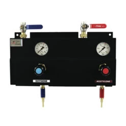 Tableau Mural 2 Lignes Oxygène/ Propane 6 / 0,75 Bar