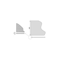 Tapis Pour Tiroirs Emuca 2000x48cm Modèle Pointé Plastique Gris -Kobleo tapis pour tiroirs emuca 2000x48cm modele pointe plastique gris 2