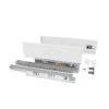 Emuca - Tiroir Extérieur Vertex 300x93mm Charge 40kg Acier Blanc - 3170212
