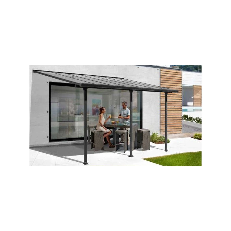 Toit Terrasse Aluminium Polycarbonate Anti-UV 1283m2 TT3042AL 4 Toit Terrasse Aluminium Polycarbonate Anti-UV 1283m2 TT3042AL – Image 4