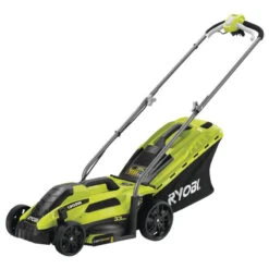 Ryobi Tondeuse 1300 W 33 Cm 2-en-1 Ramassage Et Mulching RLM13E33S