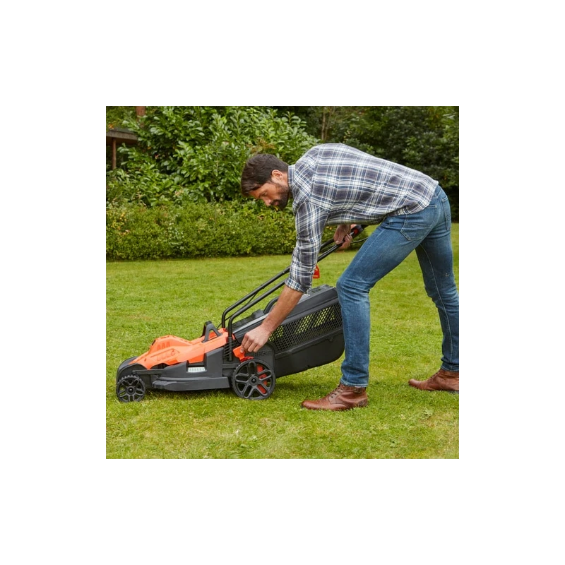 Tondeuse à Gazon 34 Cm 1400 W Avec Bac 40 L Et Poignée Bike BEMW461BH 6 Tondeuse à Gazon 34 Cm 1400 W Avec Bac 40 L Et Poignée Bike BEMW461BH – Image 6