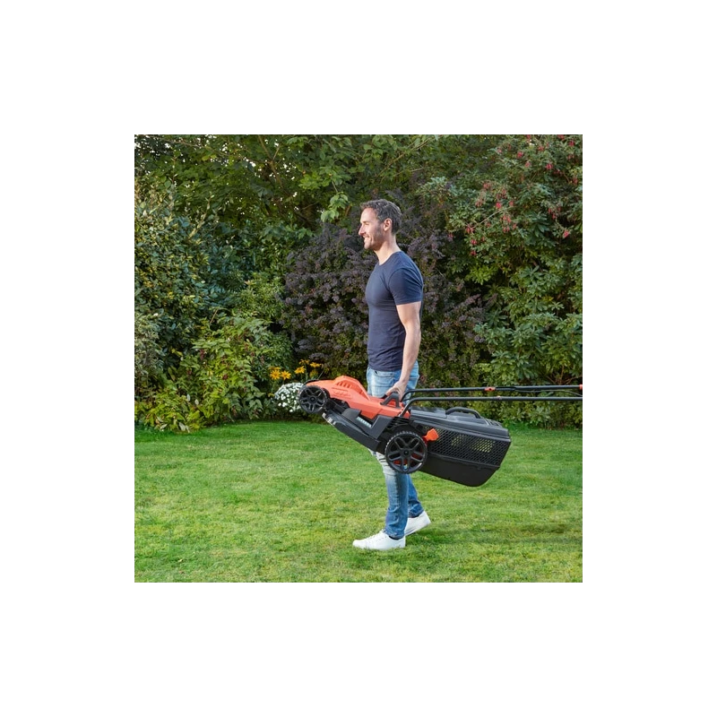 Tondeuse à Gazon 34 Cm 1400 W Avec Bac 40 L Et Poignée Bike BEMW461BH 7 Tondeuse à Gazon 34 Cm 1400 W Avec Bac 40 L Et Poignée Bike BEMW461BH – Image 7