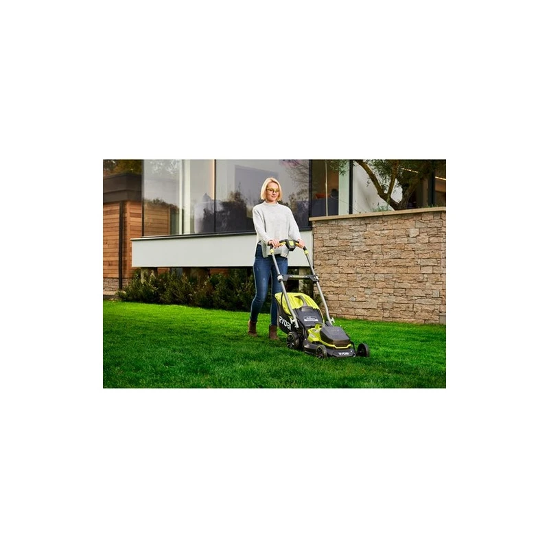 Ryobi Tondeuse à Gazon Poussée 18V One+ 2x4,0 Ah 40 Cm RY18LMX40A-240 2 Ryobi Tondeuse à Gazon Poussée 18V One+ 2x4,0 Ah 40 Cm RY18LMX40A-240 – Image 2