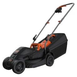 Tondeuse Filaire Black And Decker BEMW351 - 1000W, 32cm, Bac 35L, Pour Les Jardins Jusqu'à 300m²