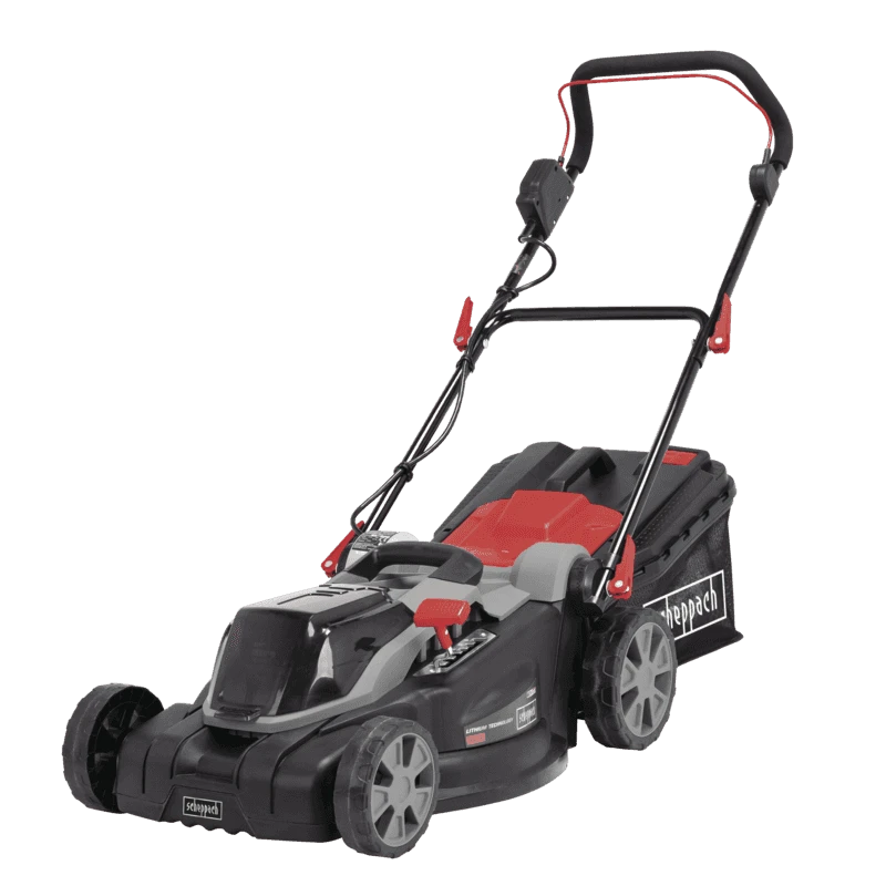 Scheppach Tondeuse Gazon 40V Li-Ion 43cm Bac Ramassage 45 L MP43-40Li 1 Scheppach Tondeuse Gazon 40V Li-Ion 43cm Bac Ramassage 45 L MP43-40Li