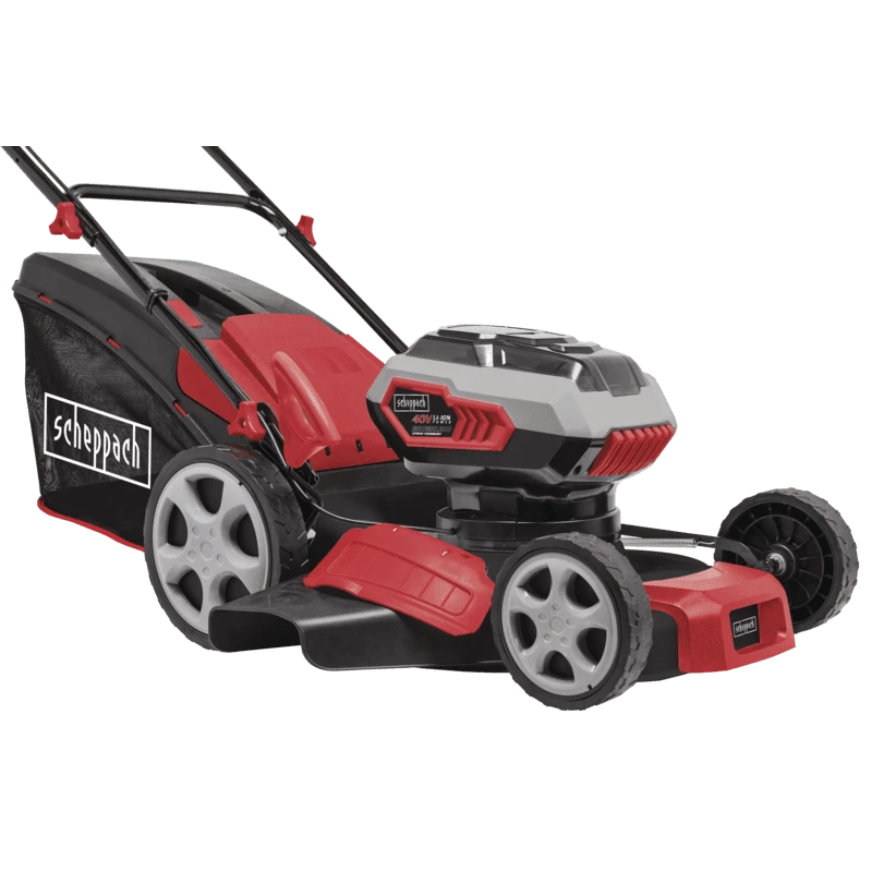 Scheppach Tondeuse Gazon 40V Li-Ion 46cm Bac Ramassage 55 L MP46-40Li 4 Scheppach Tondeuse Gazon 40V Li-Ion 46cm Bac Ramassage 55 L MP46-40Li – Image 4