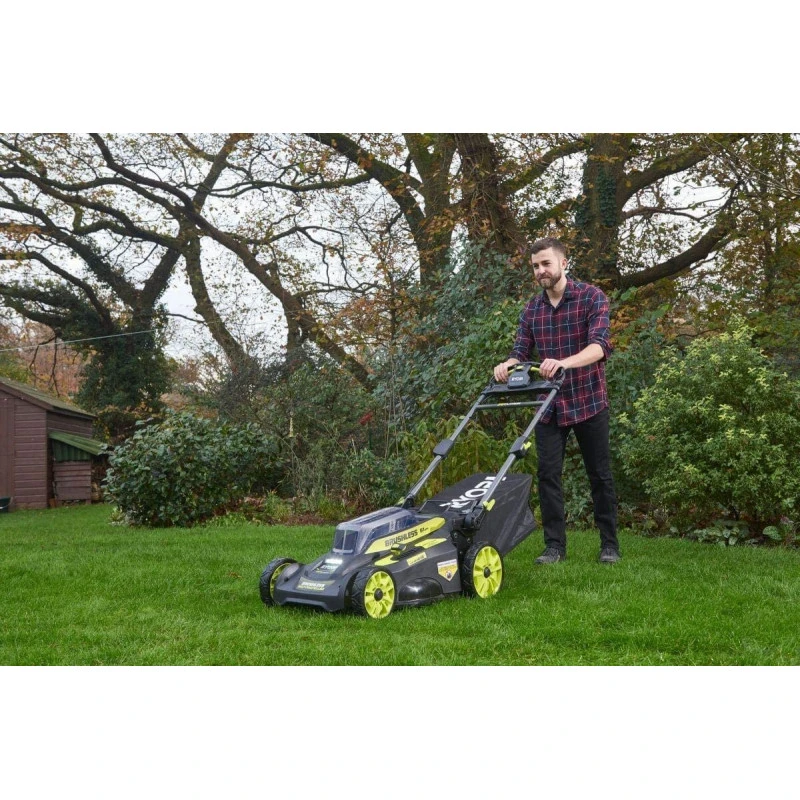 Ryobi Tondeuse Tractée Brushless 36V MAX POWER 51 Cm 60 Ah High Energy RY36L 2 Ryobi Tondeuse Tractée Brushless 36V MAX POWER 51 Cm 60 Ah High Energy RY36L – Image 2