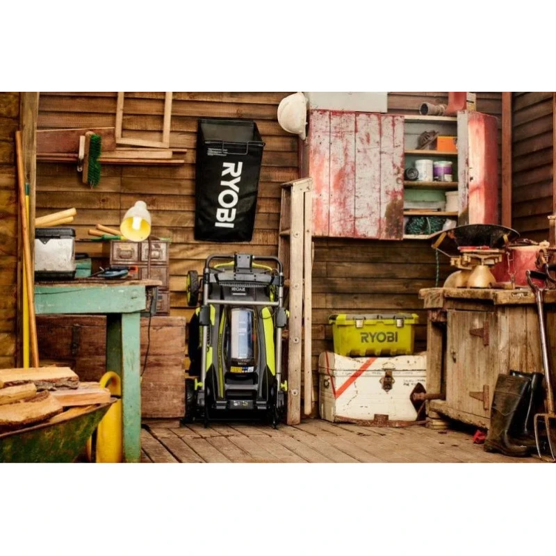 Ryobi Tondeuse Tractée Brushless 36V MAX POWER 51 Cm 60 Ah High Energy RY36L 4 Ryobi Tondeuse Tractée Brushless 36V MAX POWER 51 Cm 60 Ah High Energy RY36L – Image 4