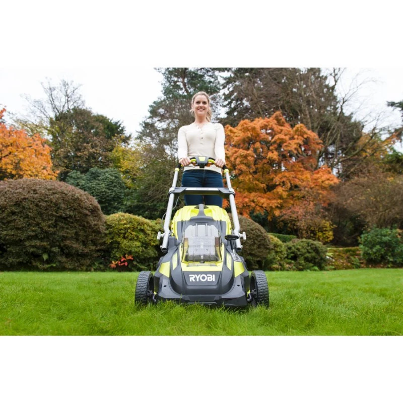Ryobi Tondeuse Tractée Lithium+ 36 V 5.0 Ah 40 Cm Max Power™ RLM36X41H50P 2 Ryobi Tondeuse Tractée Lithium+ 36 V 5.0 Ah 40 Cm Max Power™ RLM36X41H50P – Image 2