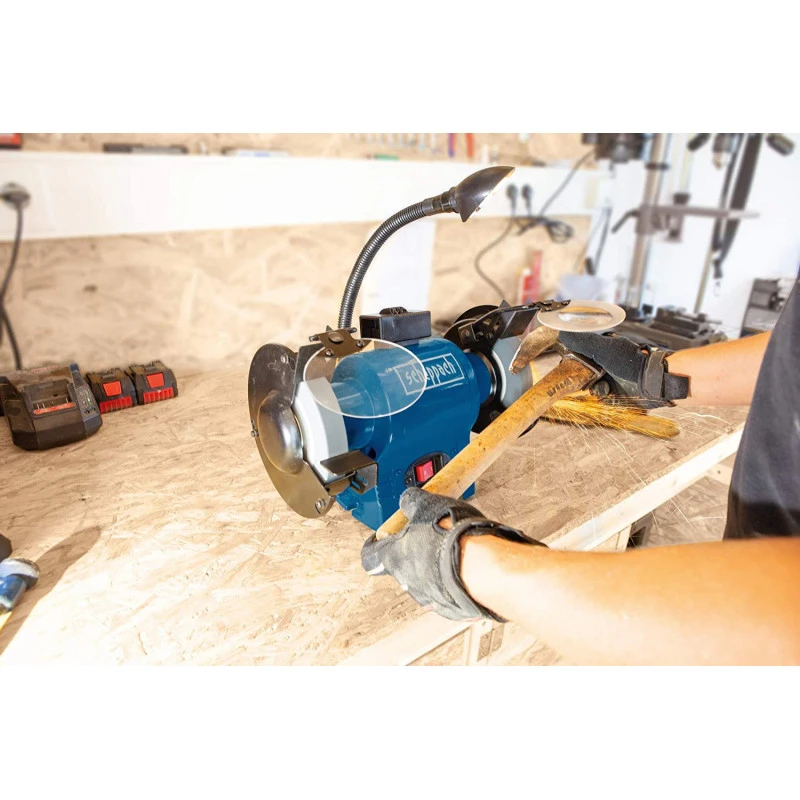 Scheppach Touret à Meuler 200mm 550W BG 200 3 Scheppach Touret à Meuler 200mm 550W BG 200 – Image 3