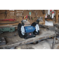 Scheppach Touret à Meuler Avec Led 500W 200mm SM200L -Kobleo touret a meuler avec led 500w 200mm sm200l 3