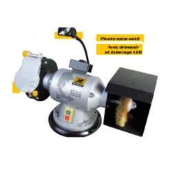 Touret à Meuler/brosse EnergyGrind150BP 350W Pivotant 180° Peugeot