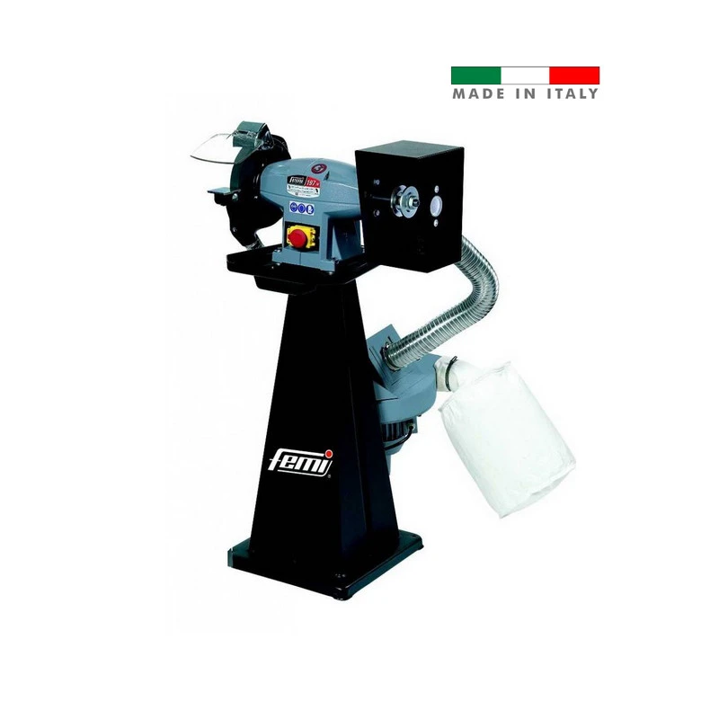 Touret/polisseuse écologique Série Industrie 850W 200mm Meule Sans Bro 1 Touret/polisseuse écologique Série Industrie 850W 200mm Meule Sans Bro