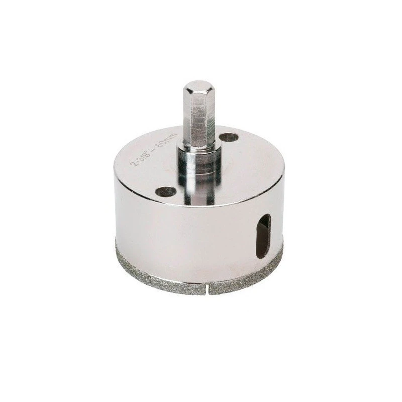 Trepan Diamant A Eau L. 35mm D.60 Tige 11 Mm Hexagonale 1 Trepan Diamant A Eau L. 35mm D.60 Tige 11 Mm Hexagonale