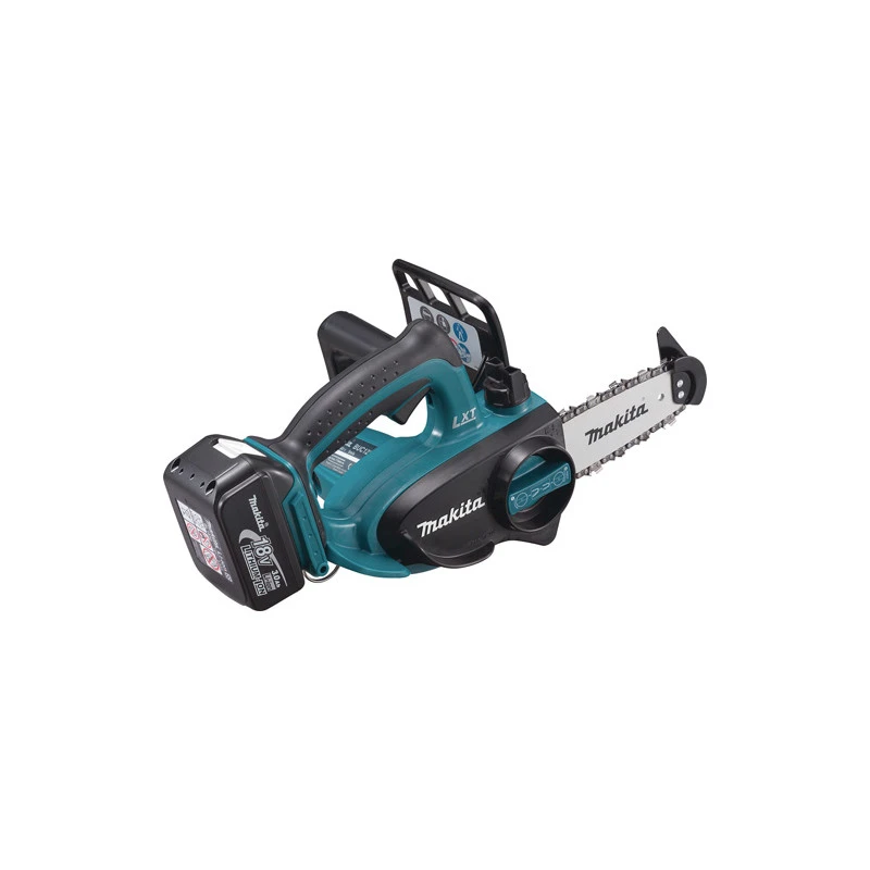 Makita Tronçonneuse D'élagage à Batterie 18V 2x5Ah Li-Ion Guide 115mm DUC122R 1 Makita Tronçonneuse D'élagage à Batterie 18V 2x5Ah Li-Ion Guide 115mm DUC122R