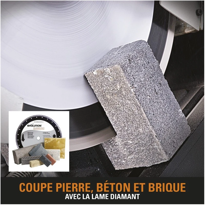 Evolution Tronçonneuse De Chantier Multi-usages 355 Mm 2000 W EV31RAGE2 5 Evolution Tronçonneuse De Chantier Multi-usages 355 Mm 2000 W EV31RAGE2 – Image 5