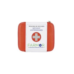 Trousse De Secours Bâtiment 4/6 Personnes En PU Orange FAR 3701 FLO
