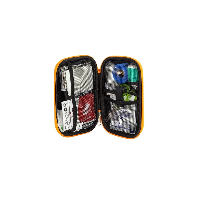 Trousse De Secours Plombier Tro 8042 Flo 1/3 Pers Orange Fluo Farmor 2 Trousse De Secours Plombier Tro 8042 Flo 1/3 Pers Orange Fluo Farmor – Image 2