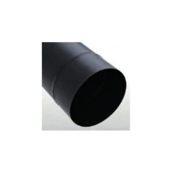 Tuyau Rigide TEN 344015 émail Noir Mat 100cm D139mm -Kobleo tuyau rigide ten 344015 email noir mat 100cm d139mm 2