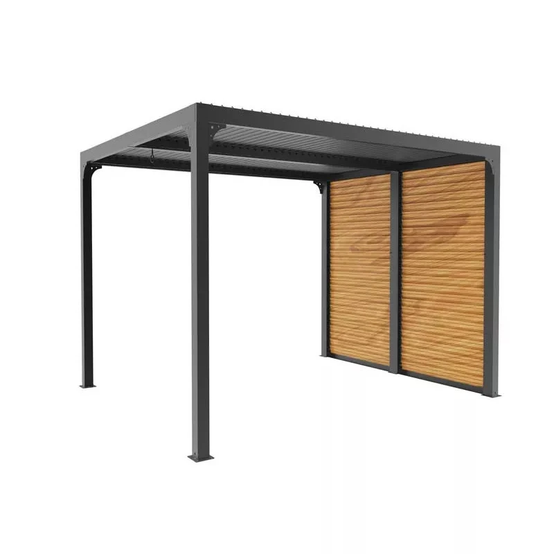 Ventelles Alu Habrita Foresta PERBIV30B Imitation Bois Pour Côté 3m 3 Ventelles Alu Habrita Foresta PERBIV30B Imitation Bois Pour Côté 3m – Image 3