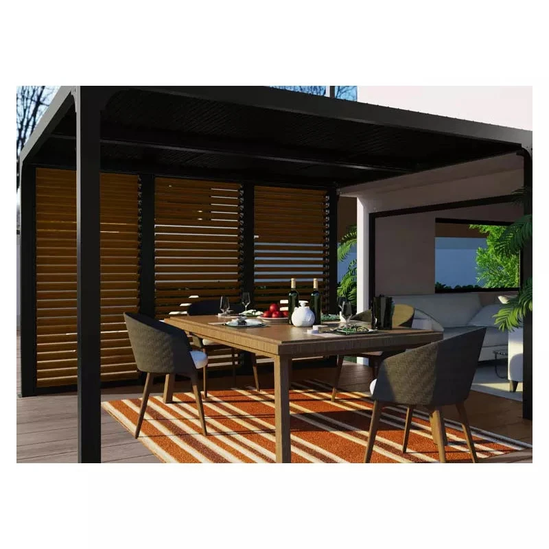 Ventelles Alu Habrita Foresta PERBIV36B Imitation Bois Pour Côté 3,60m 3 Ventelles Alu Habrita Foresta PERBIV36B Imitation Bois Pour Côté 3,60m – Image 3