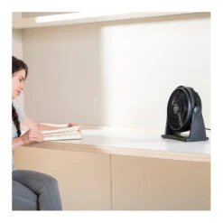 Ventilateur De Bureau Taurus Alpatec Ice Brise Mini 25cm 23W Noir -Kobleo ventilateur de bureau taurus alpatec ice brise mini 25cm 23w noir 4