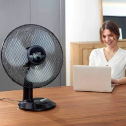 Ventilateur De Table Black And Decker BXEFD41E Noir 40cm 40W -Kobleo ventilateur de table black and decker bxefd41e noir 40cm 40w 2