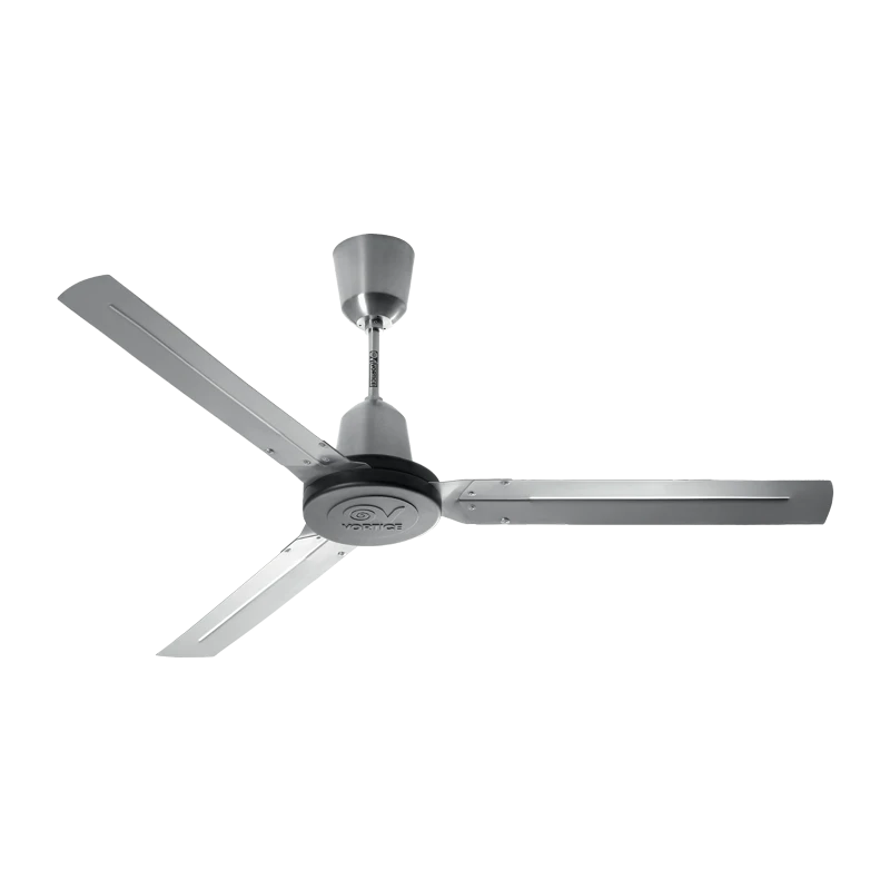 Ventilateur Plafonnier Réversible Inox 200cm 85W 22050m3/h Nordik Heav 1 Ventilateur Plafonnier Réversible Inox 200cm 85W 22050m3/h Nordik Heav