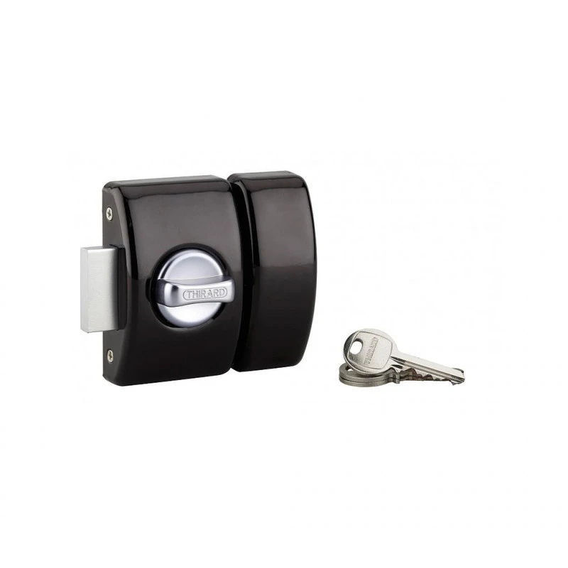 Verrou De Porte DESIGN 5 Goupilles 50 Mm Noir 3 Clés 71528 1 Verrou De Porte DESIGN 5 Goupilles 50 Mm Noir 3 Clés 71528