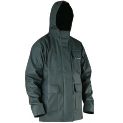 Veste De Pluie LMA 2055 ORAGE Taille 6 Kaki Foncé Imperméable