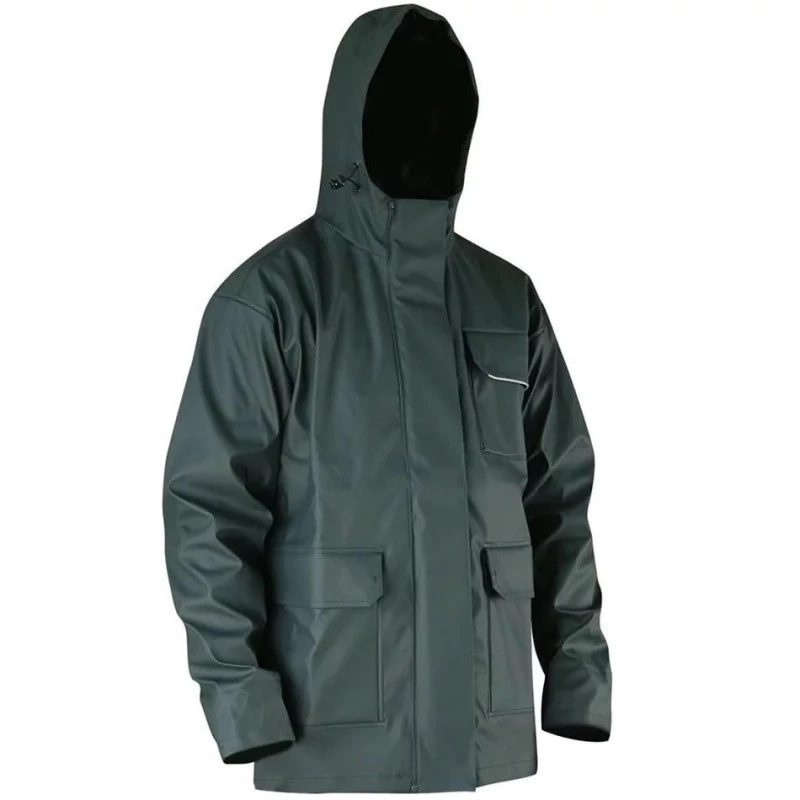 Veste De Pluie LMA 2055 ORAGE Taille 6 Kaki Foncé Imperméable 1 Veste De Pluie LMA 2055 ORAGE Taille 6 Kaki Foncé Imperméable