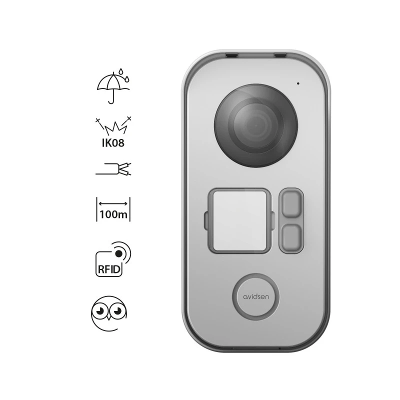 Visiophone BambooView éco-responsable écran 7" Portée 100m Avidsen 9 Visiophone BambooView éco-responsable écran 7" Portée 100m Avidsen – Image 9
