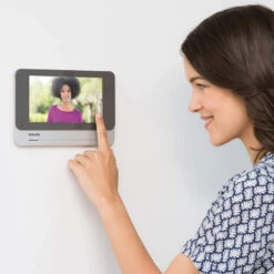 Visiophone Connecté WelcomeEye Connect Pro écran 7" Noir Philips -Kobleo visiophone connecte welcomeeye connect pro ecran 7 noir philips 2