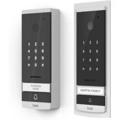 Visiophone écran 7" Avec Clavier à Code Intégré Design Miroir Extel 12 Visiophone écran 7" Avec Clavier à Code Intégré Design Miroir Extel -Kobleo visiophone ecran 7 avec clavier a code integre design miroir extel 4