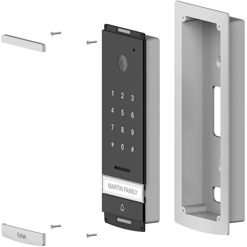 Visiophone écran 7" Avec Clavier à Code Intégré Design Miroir Extel 8 Visiophone écran 7" Avec Clavier à Code Intégré Design Miroir Extel – Image 8