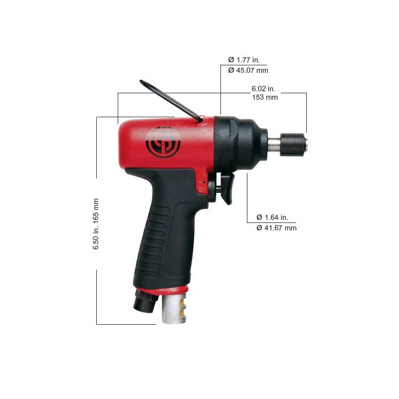 Visseuse Chocs Pneumatique 21mm 41 Nm 762 L/mn Poignée Révolver Porte- 2 Visseuse Chocs Pneumatique 21mm 41 Nm 762 L/mn Poignée Révolver Porte- – Image 2